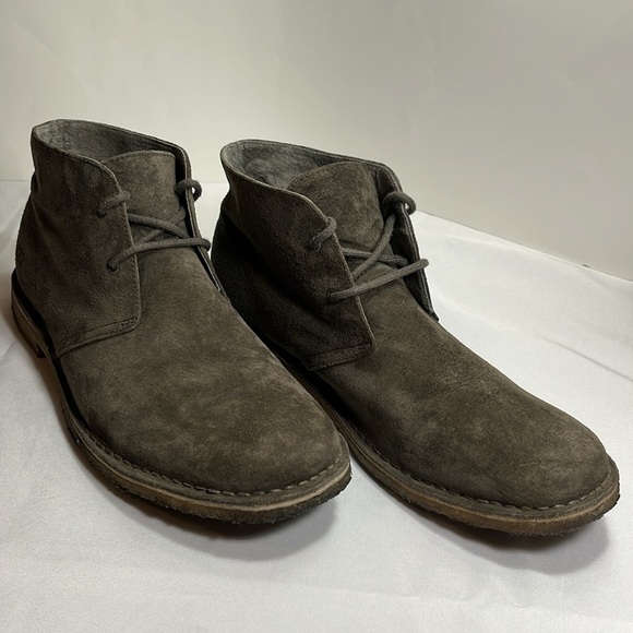 UGG Leighton Chukka Suede Boots, Men’s 13 EU 47 Brown 2-hole lace up, 1005487 main image 11